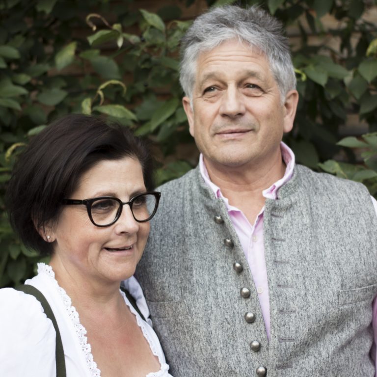 Gertrud und Herbert Walch vom Hotel Garni Knappaboda in Lech