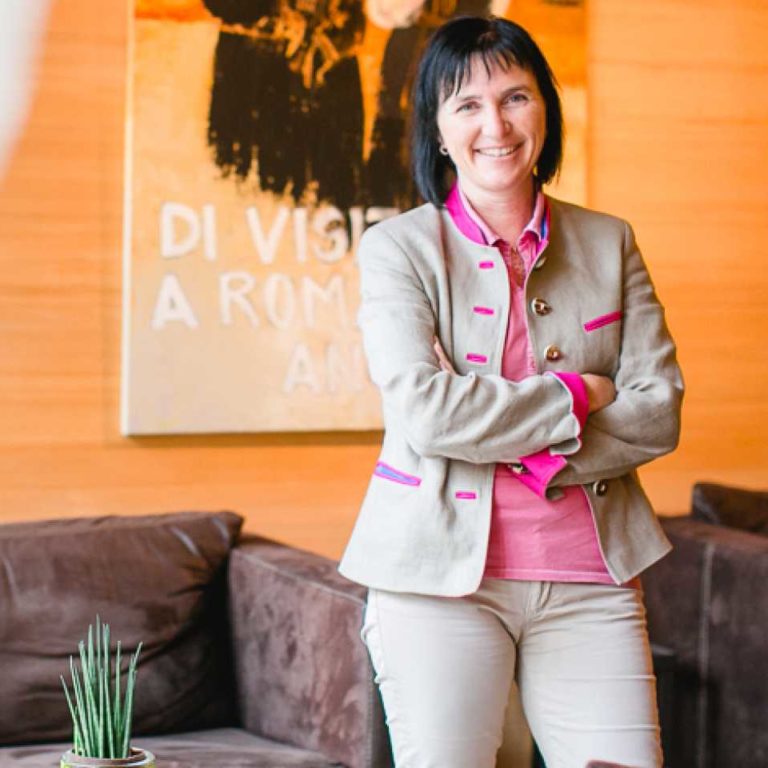 Natalie Lässer von der Sonne in Mellau