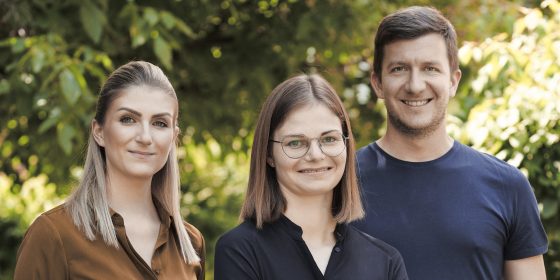 Hotel Gasthof Hirschen Schwarzenberg Pia Fetz Verena Lässer und Peter Fetz © adolf bereuter null