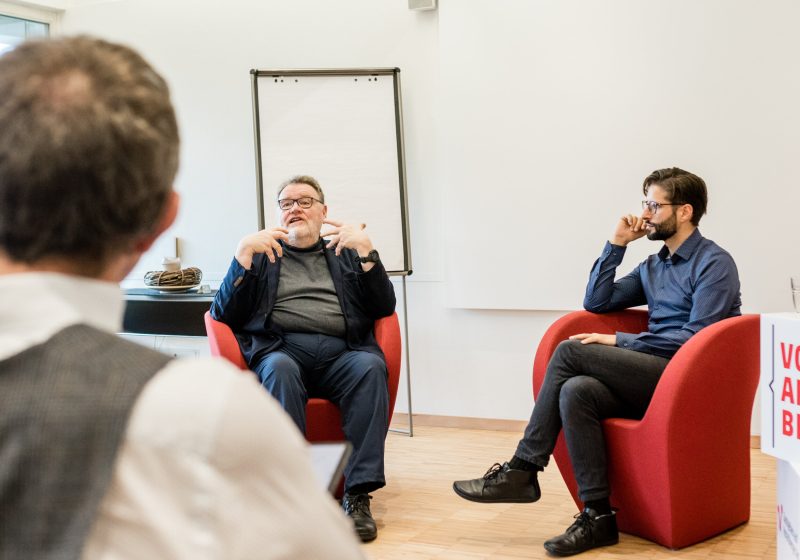 Impulsvortrag Wolf Lotter © Anja Fontain / Vorarlberg Tourismus